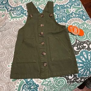 Brand new army green dress